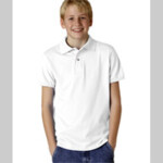 Jerzees Youth Jersey5.6 oz.  Polo with SpotShield™ 