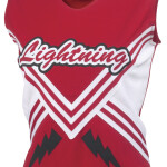 Teamwork Adult Shout Cheer Shell w/Trim and Contrasting Panels