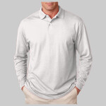 Adult SpotShield™ Long-Sleeve Jersey Polo