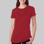 +CANVAS Ladies' Poly-Cotton Short-Sleeve Tee