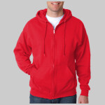 Adult NuBlend® Full-Zip Hooded Sweatshirt