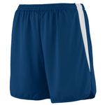 Augusta Velocity Track Style 345 Short 5 Inch inseam 100% polyester wicking knit * Wicks moisture aw