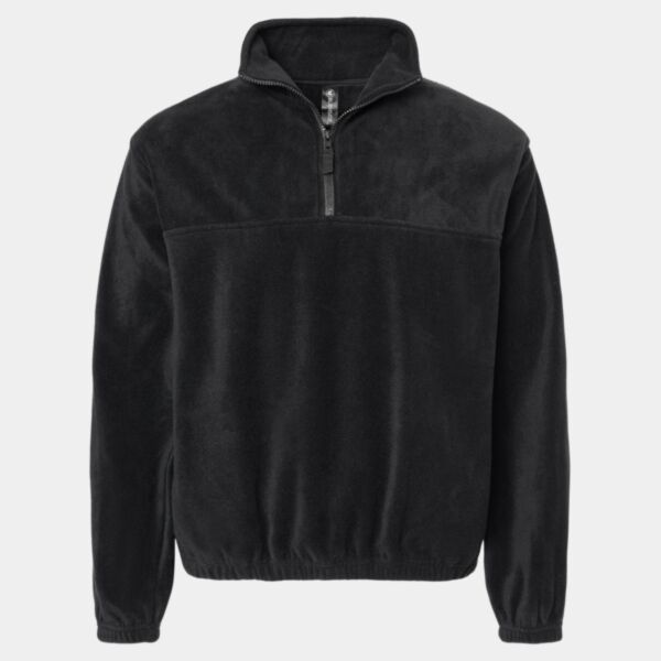 Men's Polar Fleece Quarter-Zip Pullover Thumbnail