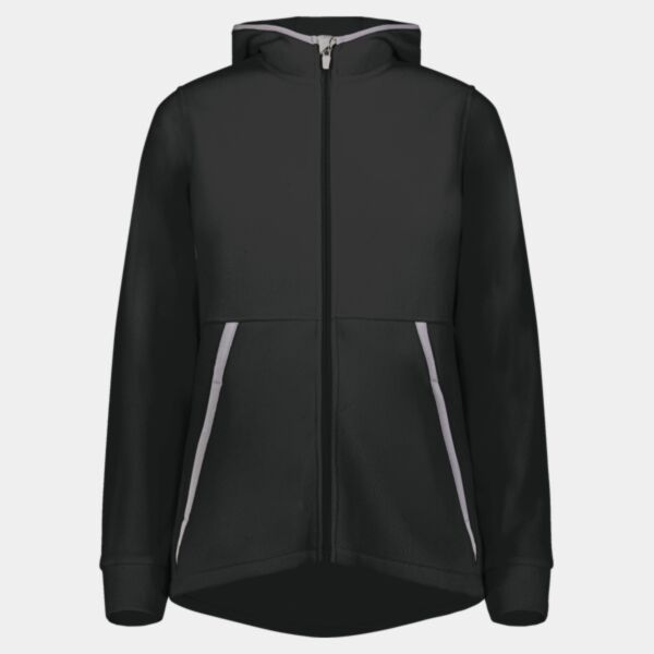 Women's Eco Revive™ Polar Fleece Hooded Full-Zip Jacket Thumbnail