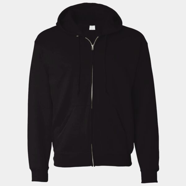 Unisex Full-Zip Fleece Hoodie Sweatshirt Thumbnail