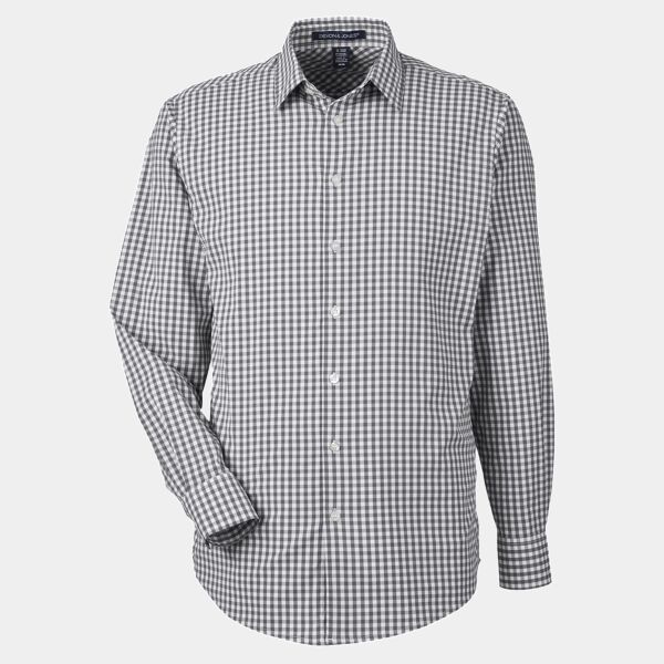 Men's CrownLux Performance® Gingham Dress Shirt Thumbnail