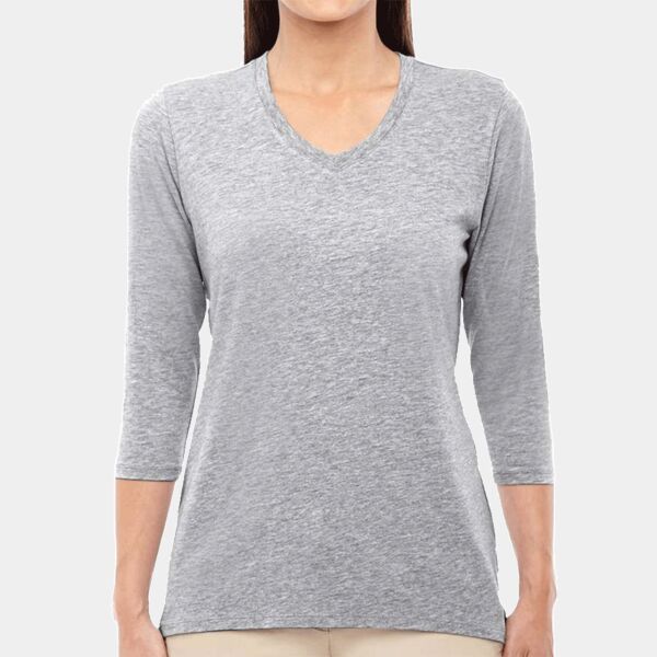 Women's Perfect Fit™ Bracelet-Length V-Neck Top Thumbnail