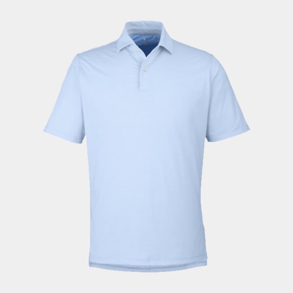 Men's USA Made Mini Stripe Tech Polo Thumbnail