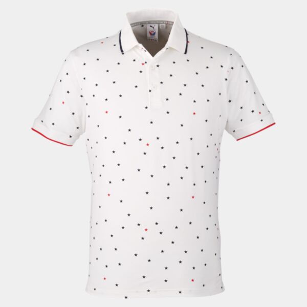 Men's Volition Skylight Patriotic Polo Thumbnail