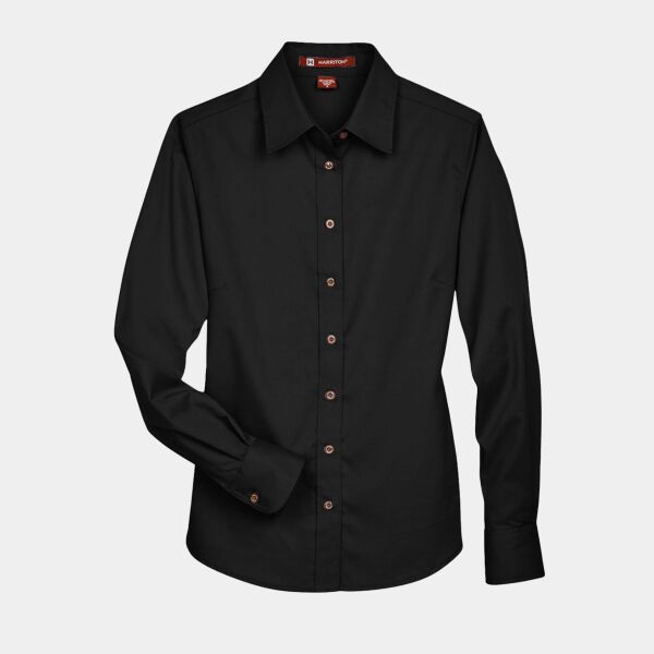 Women's Easy Blend™ Long Sleeve Twill Dress Shirt with Stain-Release Thumbnail