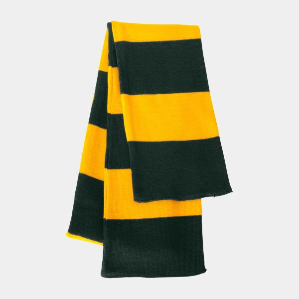 Rugby-Striped Knit Scarf Thumbnail