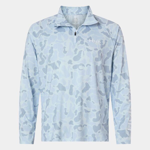 Men's Airweight KC Printed Quarter-Zip Pullover Thumbnail