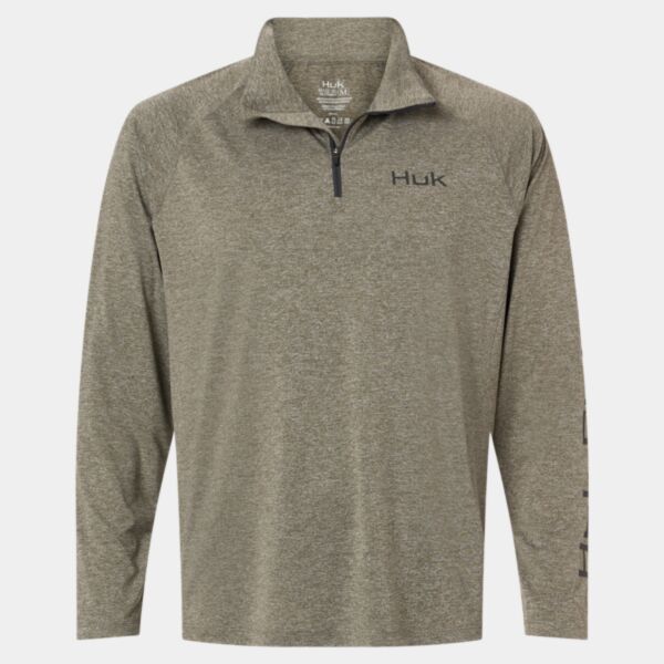 Men's Airweight Heather Quarter-Zip Pullover Thumbnail