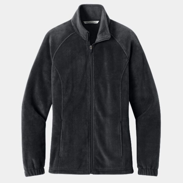 Women's Plush Fleece Full Zip Jacket Thumbnail