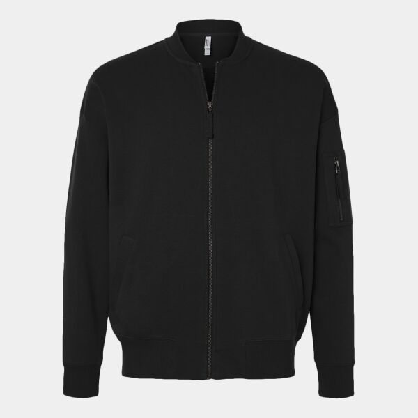 Unisex French Terry Bomber Jacket Thumbnail
