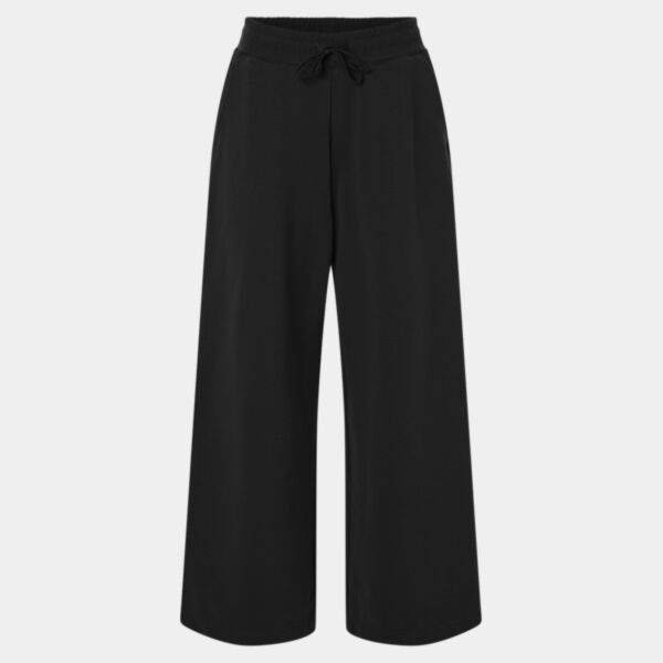 Women's French Terry Wide Leg Pants Thumbnail