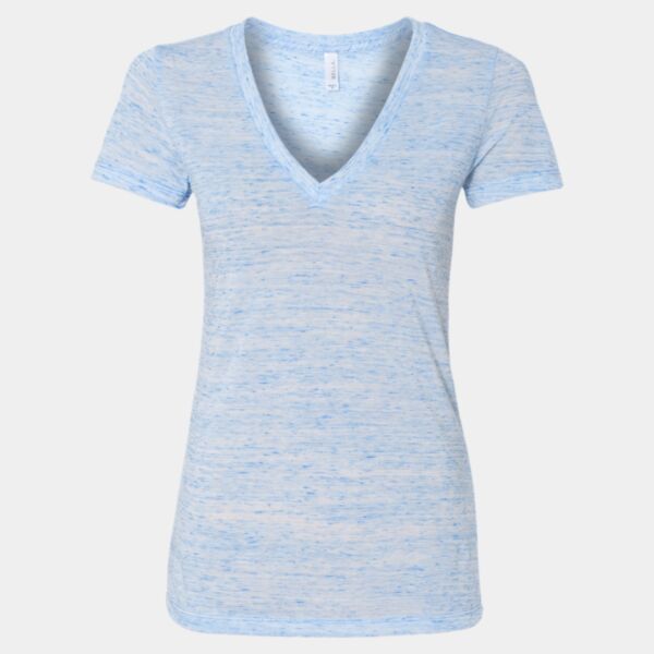 Women’s Jersey Deep V-Neck Tee Thumbnail