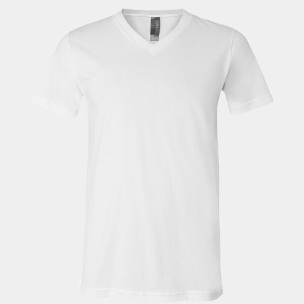 Unisex Jersey V-Neck Tee Thumbnail