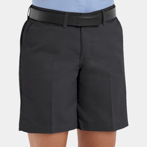 Women's Plain Front 8" Shorts Thumbnail