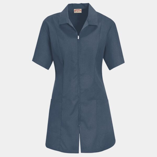 Women's Zip Front Smock Thumbnail