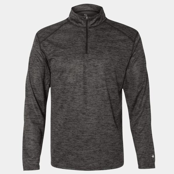 Men's Tonal Blend Quarter-Zip Pullover Thumbnail