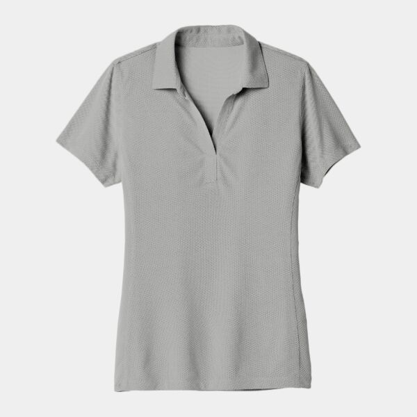 Women's Poly Oxford Pique Polo Thumbnail