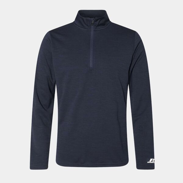 Men's Striated Quarter-Zip Pullover Thumbnail