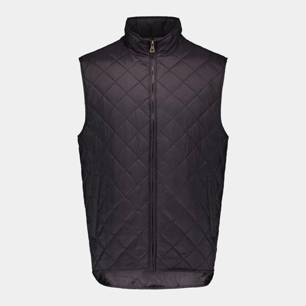 Men's Vintage Diamond Quilted Vest Thumbnail