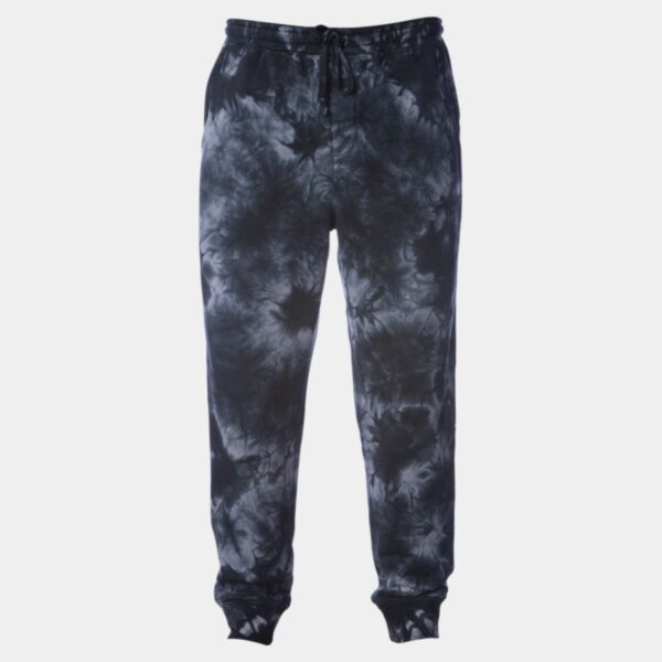 Unisex Tie-Dyed Fleece Sweatpants Thumbnail