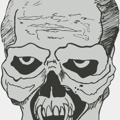 Hand Drawn Skull 1 Thumbnail
