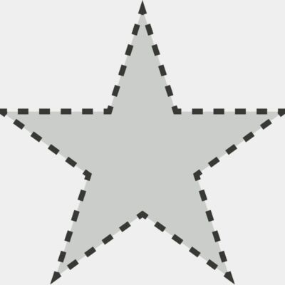 Simple Shapes 14   Star Dashed Line Thumbnail
