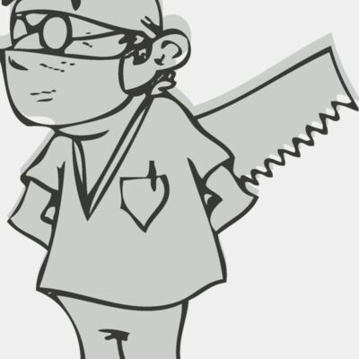 Science   doctor with saw Thumbnail