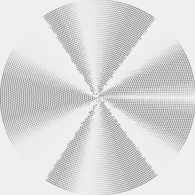 Halftone Radial Gradients 12 Thumbnail