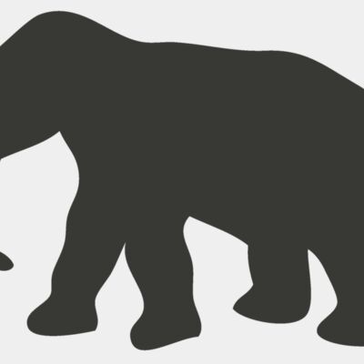 Animal Shilouette   Elephant 2 Thumbnail