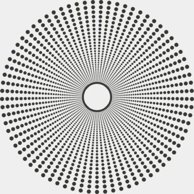 Halftone Spiral Background 100 Thumbnail