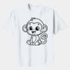 Youth Gildan 5000B Heavy Cotton 100% Cotton T Shirt Thumbnail