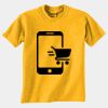 Gildan 8000B Youth DryBlend™ 50 Cotton/50 DryBlend™Poly T Shirt Thumbnail