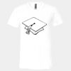 Unisex Jersey Short-Sleeve V-Neck T-Shirt Thumbnail