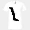 Unisex Jersey Short-Sleeve V-Neck T-Shirt Thumbnail