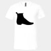 Unisex Jersey Short-Sleeve V-Neck T-Shirt Thumbnail