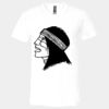 Unisex Jersey Short-Sleeve V-Neck T-Shirt Thumbnail