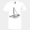 Unisex Jersey Short-Sleeve V-Neck T-Shirt Thumbnail