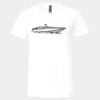 Unisex Jersey Short-Sleeve V-Neck T-Shirt Thumbnail