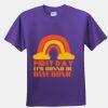 Gildan Ultra Cotton Youth 100% Cotton T Shirt Thumbnail