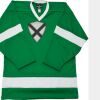 Philly Express two color polyester mesh hockey jerseys are 150 denier heavy polyester mesh. Ribbed k Thumbnail