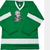Philly Express two color polyester mesh hockey jerseys are 150 denier heavy polyester mesh. Ribbed k Thumbnail