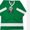 Philly Express two color polyester mesh hockey jerseys are 150 denier heavy polyester mesh. Ribbed k Thumbnail