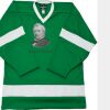 Philly Express two color polyester mesh hockey jerseys are 150 denier heavy polyester mesh. Ribbed k Thumbnail