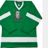 Philly Express two color polyester mesh hockey jerseys are 150 denier heavy polyester mesh. Ribbed k Thumbnail