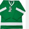 Philly Express two color polyester mesh hockey jerseys are 150 denier heavy polyester mesh. Ribbed k Thumbnail
